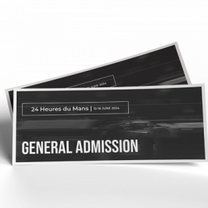 Week Ticket / General Admission for the 24 Hours of Le Mans