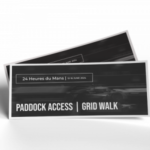 Week Ticket with Full Access to Paddock & Gridwalk for the 24 Hours of Le Mans