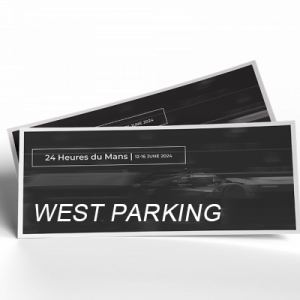 West Parking Ticket for the 24 Hours of Le Mans 2024